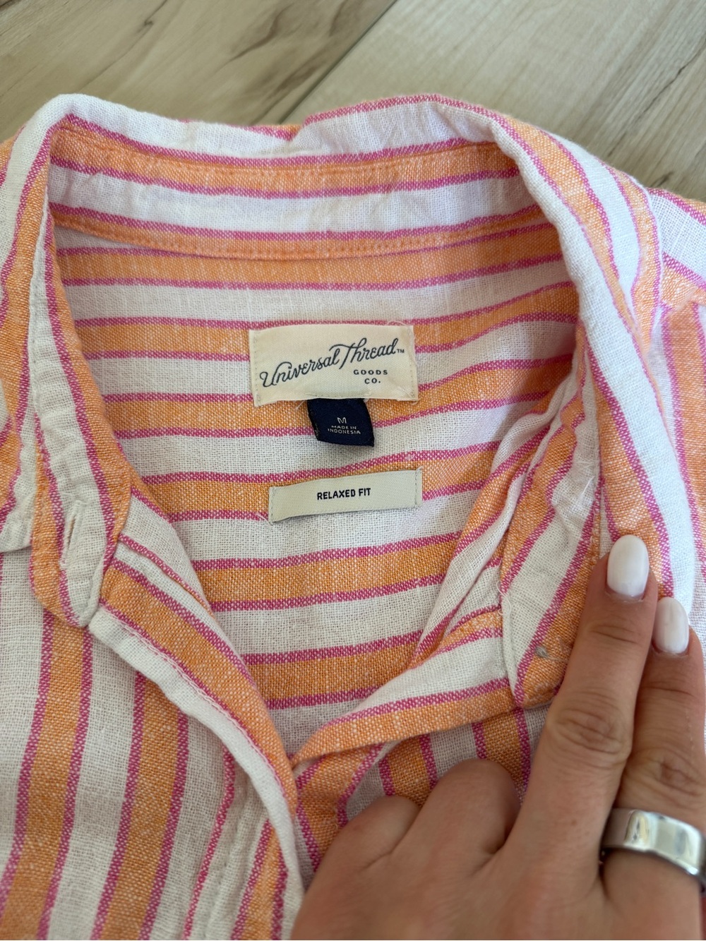 Striped Linen Set - Picture 9 of 10